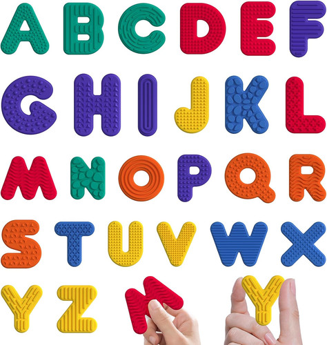26pcs silicone alphabet - silicone,