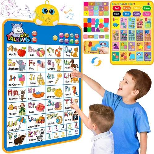 Electronic alphabet wall chart - wall,