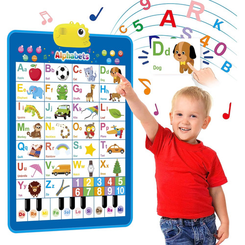Electronic alphabet wall - alphabet,
