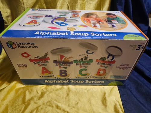 Learning resources alphabet - resources,