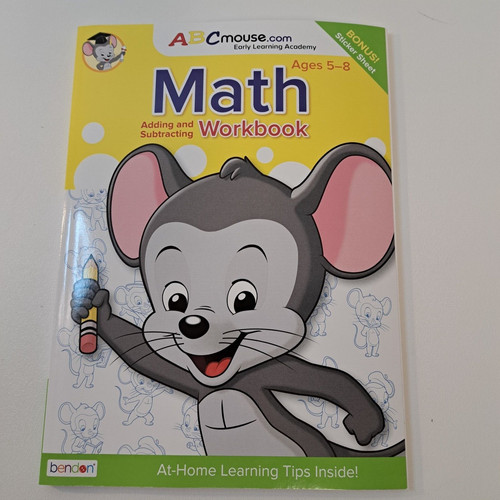 Abc mouse workbook math add - mouse,