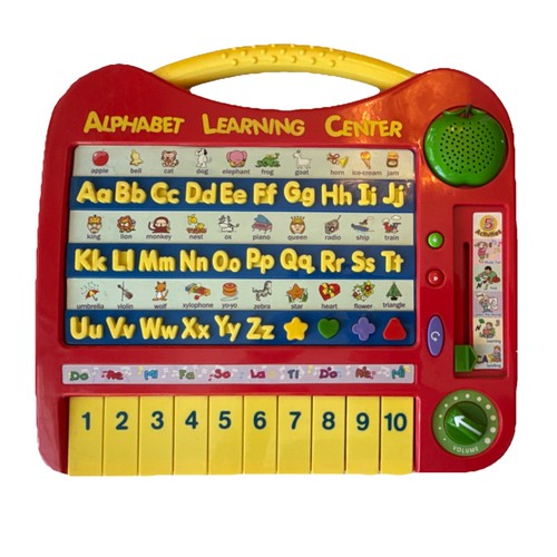 Alphabet learning center - alphabet,